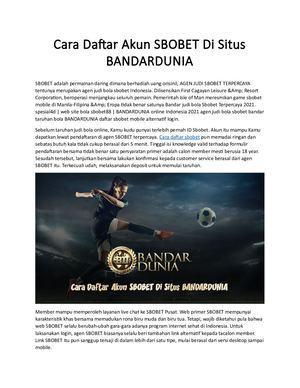 Daftar Judi BRI: Panduan Lengkap untuk Bergabung di Situs Judi Online