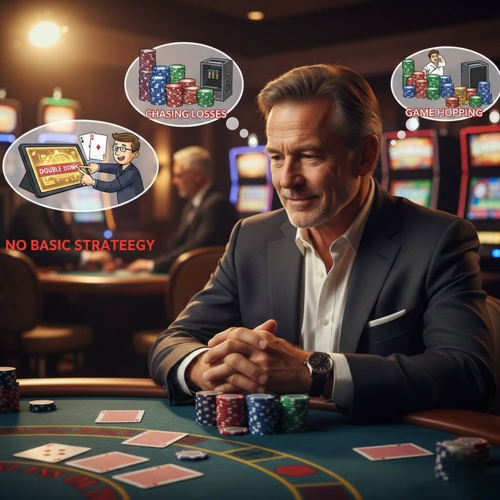 5 Kesalahan Pemula Saat Bermain Meja Casino di 12HOKI